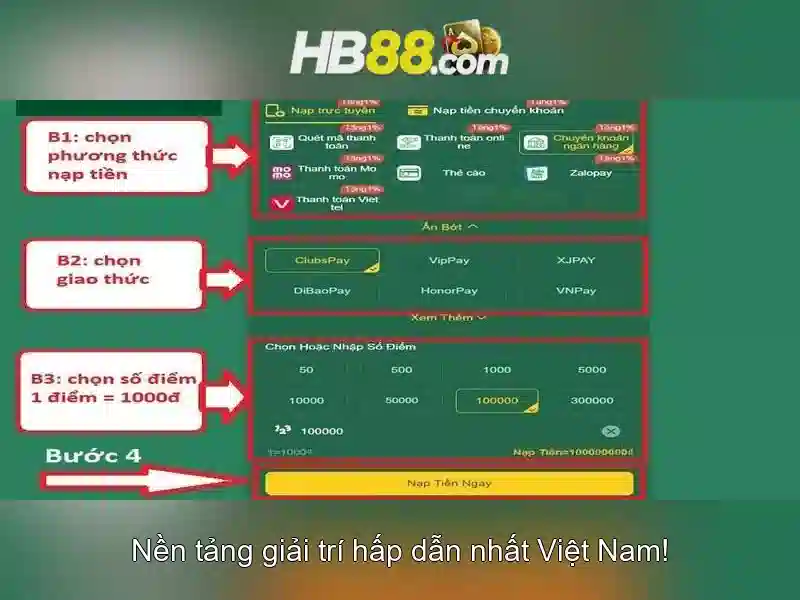 Trải Nghiệm Chơi Slot Tại HB88