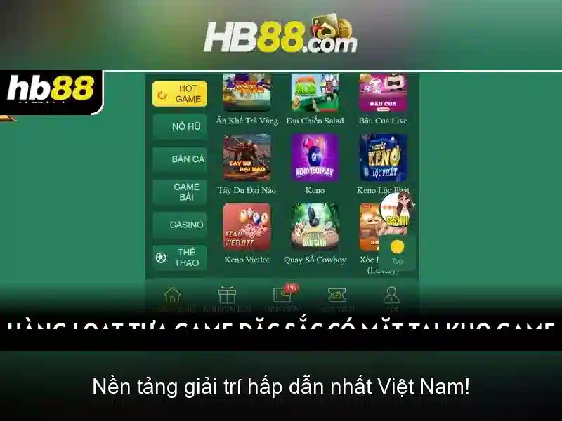 Hướng dẫn nạp rút tiền HB88