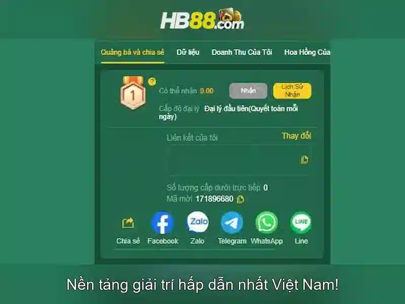 Trải nghiệm game hb88